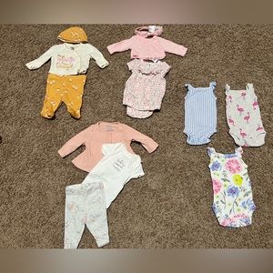 Preemie baby girl outfits